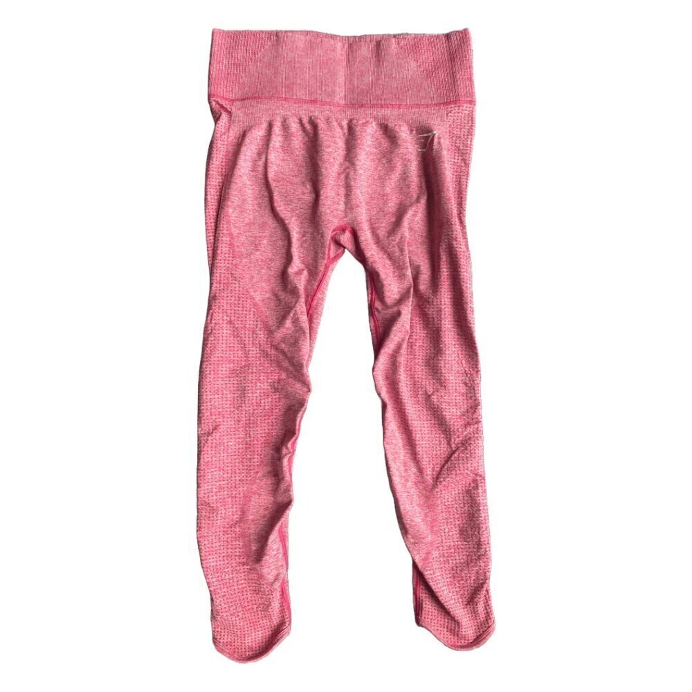 Gymshark Seamless Pink Leggings with Waist Pocket‎ Size Estimated M